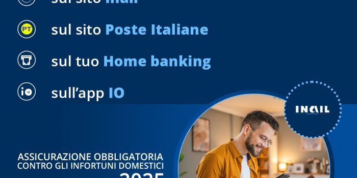 Assicurazione obbligatoria contro gli infortuni domestici 2025