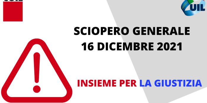 Sciopero Generale 16 Dicembre