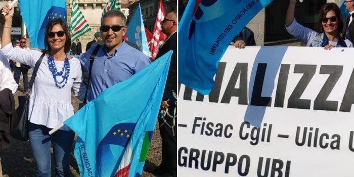 Dichiarazioni Uilca Uil di Ubi Banca su protesta esternalizzazioni